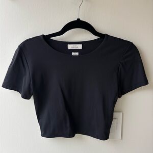 Babaton Black Crop Top